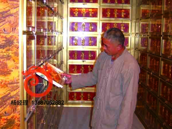 寺廟殯儀館裝修骨灰存放樓工程實(shí)景圖(8)